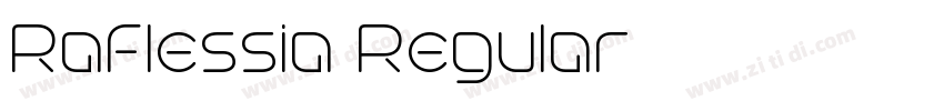 Raflessia Regular字体转换 Raflessia Regular字体转换